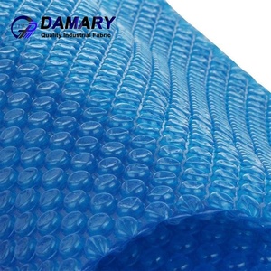 Couverture de piscine solaire à bulles transparente de 500 m en matériau HDPE+LDPE bleu écologique à prix compétitif avec service de découpe - Product Image 2