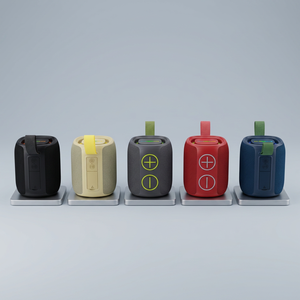 Nuovo Altoparlante Portatile Jedel in Tessuto Wireless 5.3 da 10W TWS con Batteria, LED RGB e Microfono Integrato - Altoparlante per Feste all'Aperto - Product Image 4