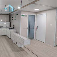 Maisons transportables de haute qualité en acier galvanisé, design extensible, pour une logement familial à long terme sur site