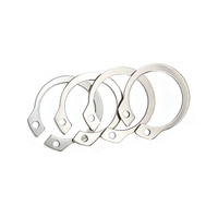ASME B8M A2-70 A2-80 ST 304 SS 316 Anneaux de retenue extérieurs en acier inoxydable de type A pour arbre 471