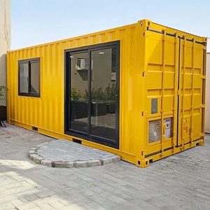 וילה מכולה מתקפלת מפלדה בעיצוב A-frame עכשווי, עם פאנל מבודד, עיצוב מודרני לחדר שינה, בר ביתי ושימוש חיצוני - Product Image 3