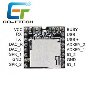 Mini <span class=keywords><strong>Module</strong></span> de lecteur MP3 MP3-TF-16P pour R3 prend en charge la carte SD/TF - Product Image 4