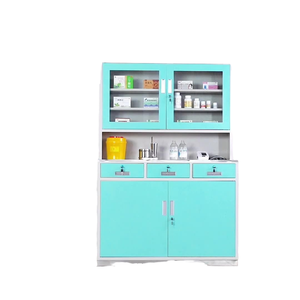 <span class=keywords><strong>Grande</strong></span> <span class=keywords><strong>armoire</strong></span> d'hôpital à <span class=keywords><strong>pharmacie</strong></span> de stockage Style de conception moderne élégant et coloré simple pour l'hôpital et la salle médicale en métal - Product Image 4