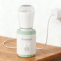 Chauffe-biberon électrique à chauffage rapide USB, 4 réglages de température, plaque chauffante en acier inoxydable, vente chaude