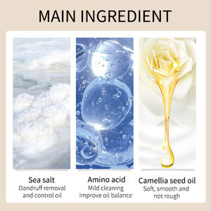 Champú de pelo de etiqueta privada OEM, reparación de raíces de pelo esponjoso, mantenimiento Flexible, aminoácido - Product Image 3