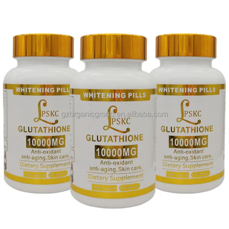 Pilules blanchissantes pour la peau Offre Spéciale gélules 10000mg L-glutathion collagène formule vitamine C gélules blanchissantes pour la peau