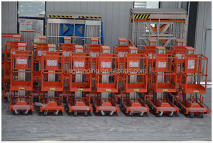 Ascenseur vertical en alliage d'aluminium hydraulique surélevé mobile - Product Image 6