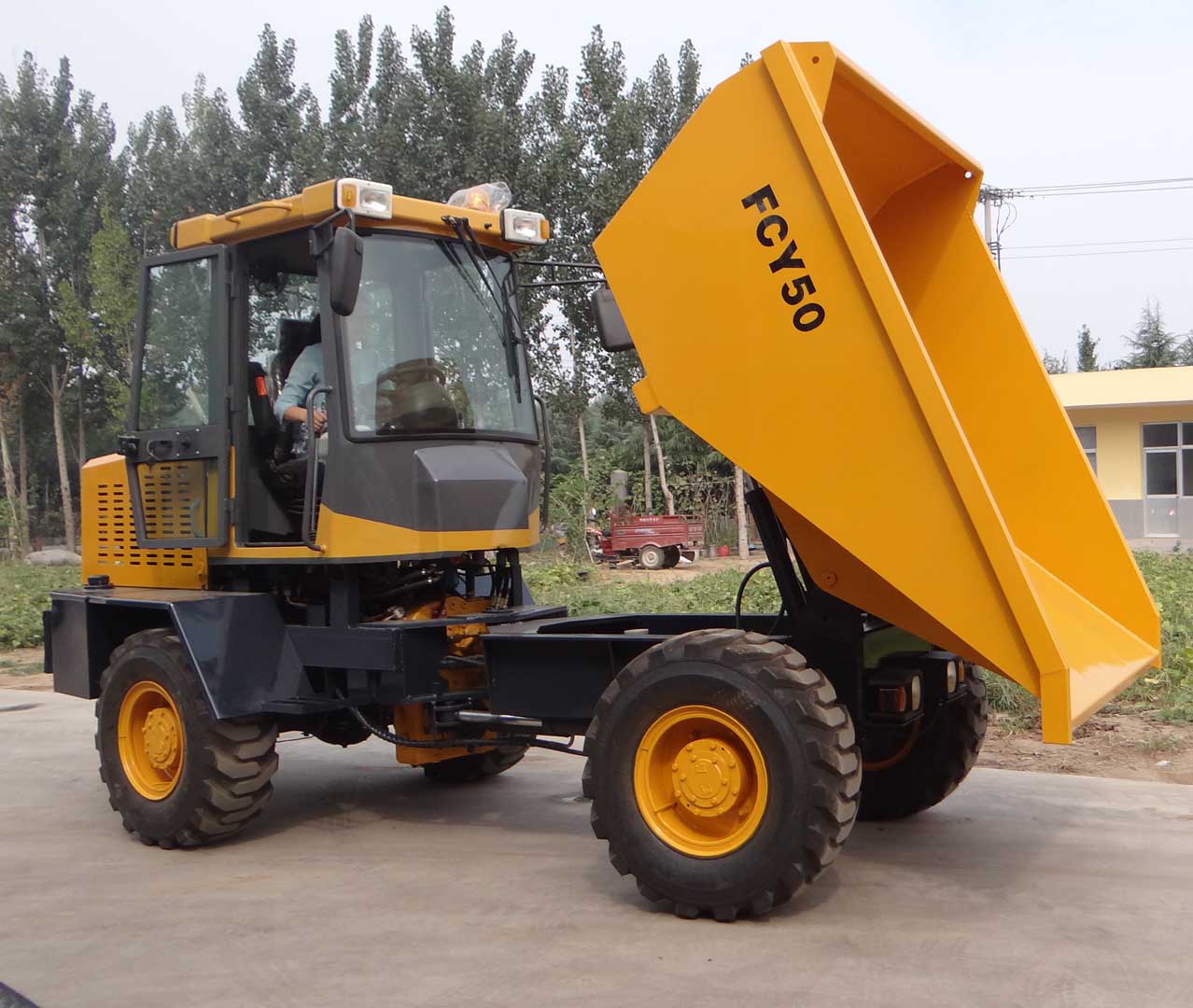 4x4, сельскохозяйственная, 5000 кг, полезная нагрузка, 47 кВт, FCY50, самосвалы, горнодобывающая техника по низкой цене, распродажа, Полный Интерьер