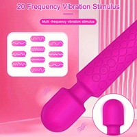 Moins cher prix USB Charge Portable Puissant Personnel Mini Baguette Masseur Vibrateur Étanche Électrique mini Masseur pour Femmes