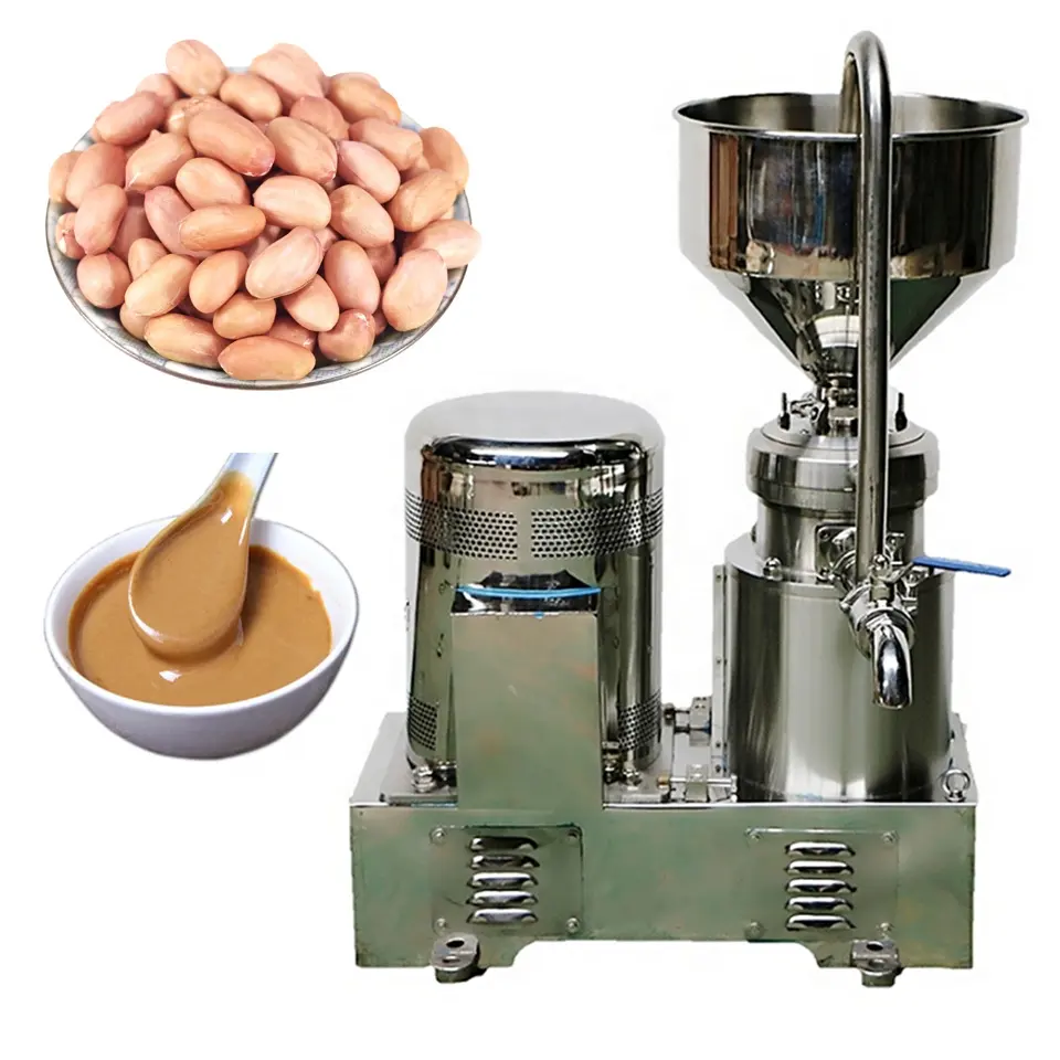 Colloid मिल JML-80 खाद्य ग्रेड स्टेनलेस स्टील मूंगफली का मक्खन के लिए पीसने की मशीन