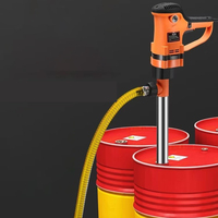 Pompe à piston électrique haute pression résistante à la corrosion pour le remplissage de fûts d'huile diesel et de produits chimiques