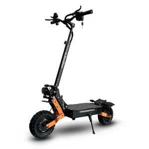 Scooter électrique tout-terrain ZonDoo 5600W 60V mobilité 11 pouces scooters électriques de sport pliables vitesse 54 MPH entrepôt de l'UE