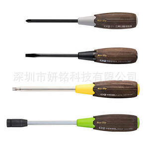 Vessel <b>Precision</b> <b>Screwdriver</b> <b>Set</b> TD-56 6 Pieces Magnetic Industrial Grade - Product Image 4
