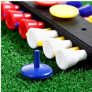 <b>Golf</b> Ball Tee Holder Plastic Portable Carrier With Chain Keychain For <b>Golf</b> Tees And Markers Set - Product Image 4