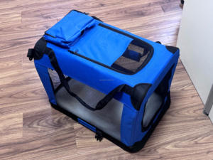 Caja plegable <span class=keywords><strong>para</strong></span> mascotas de transporte de viaje con cesta de malla extensible y <span class=keywords><strong>manta</strong></span> suave y cálida, CAJA PLEGABLE portátil <span class=keywords><strong>para</strong></span> <span class=keywords><strong>perros</strong></span> y gatos - Product Image 6