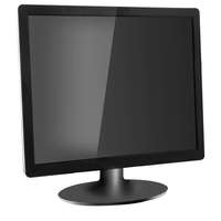 Moniteur de bureau LED 19 pouces en gros avec haut-parleur intégré, interface BNC, rapport d'aspect 4:3 - Écran de jeu 16,7 millions de couleurs, temps de réponse de 2 ms