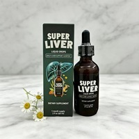 Gouttes liquides pour le foie à base de chardon-marie, soin hépatique à base de plantes, spécial pour les travailleurs de nuit, approvisionnement transfrontalier