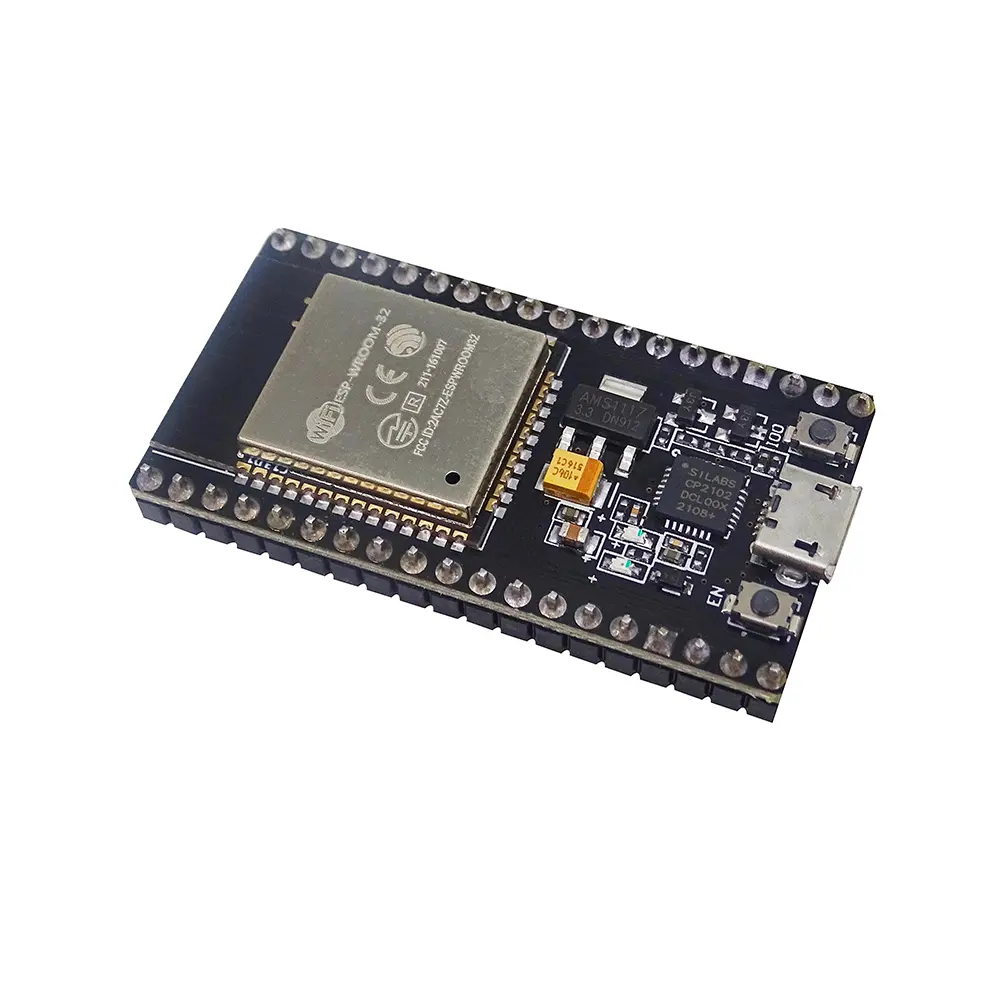 38 पिन प्रकार-सी माइक्रो यूएसबी ESP32 ESP-WROOM-32 ESP-32S विकास बोर्ड 2.4GHz दोहरी-मोड वाईफाई + बीटी दोहरी कोर