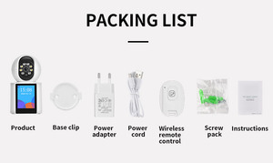 Mới đến video gọi điện thoại máy ảnh HD 1080P nhà thông minh an ninh hai cách âm thanh bé Màn hình Wifi ip <span class=keywords><strong>camera</strong></span> quan sát không dây - Product Image 6