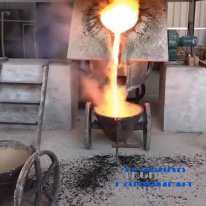 Horno de inducción de fácil funcionamiento de 200kg, uso en estudio doméstico, circuito de horno de fusión por inducción de fundición de Metal - Product Image 5