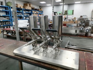 Máquina Manual Multifuncional de Acero Inoxidable 304 de 5L para Rellenar <span class=keywords><strong>Donas</strong></span>, Pasteles, Mermelada, Crema e Infusiones - Product Image 5