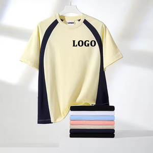 T-<span class=keywords><strong>shirt</strong></span> blanc <span class=keywords><strong>raglan</strong></span> personnalisé en coton épais T-shirts <span class=keywords><strong>raglan</strong></span> de couleur unie créez votre propre t-<span class=keywords><strong>shirt</strong></span> pour hommes et femmes Logo personnalisé - Product Image 4