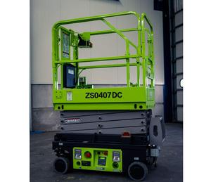 Plataforma Elevadora de Tijera Eléctrica de 6.5m, Marca TOP, Nueva, Modelo ZS0407DC, Plataforma de Trabajo Aérea, Elevador de Construcción, Capacidad para 2 Personas - Product Image 2