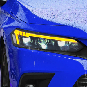 TT-ABC nhà máy giá bán buôn Devil Eye phong cách đèn pha cho 2022-2024 Honda Civic 11th Gen <span class=keywords><strong>LED</strong></span> chiếu tuần tự Đèn pha - Product Image 5