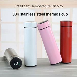 Bouteille d'eau intelligente avec affichage de la température LED, logo personnalisé imprimé, cadeau d'entreprise pour promotion Sy29 - Product Image 2