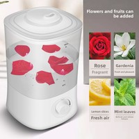 Humidificateur et diffuseur d'huiles essentielles Hahaxiong pour la maison, 4L, 28W, avec tension universelle