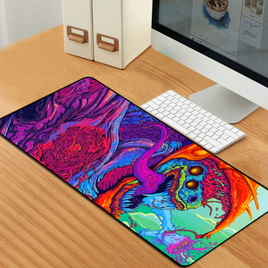 Tapis de bureau personnalisé Tigerwings, tapis de souris à motif floral, conforme aux normes CE, RoHS, REACH, CA65, écologique, non toxique, grand format, pour <span class=keywords><strong>clavier</strong></span> de jeu - Product Image 2