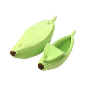 Cama para Gatos Bunnyhi MW014 Ecológica en Forma de Plátano, Accesorios Lindos para Mascotas, Cama Suave y Cálida para Gatos y Gatitos, Ideal para Navidad - Product Image 6