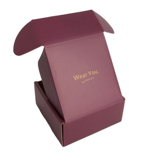 OEM Custom Logo Manufacture Colored Folding Packing Postal Box Custom Packaging Mailer Shipping Corrugated Cardboard box
