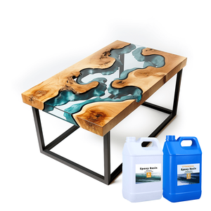 Résine époxy transparente ultra-claire pour coulée profonde, résine époxy pour table de rivière, peintures décoratives, revêtements, carreaux, boîtes - Product Image 3