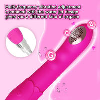 Leistungsstarker G-Punkt-Dildo-Vibrator mit Ein-Klick-Höhepunkt, weiblicher Masturbator, USB-aufladbar, IPx6 wasserdicht, Vibrations-Klitorisstimulator