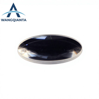 Revêtement antireflet, longueur focale 9 mm, 10 mm, 12 mm, 15 mm, 20 mm, 25 mm, diamètre 9 mm, lentille sphérique plano-convexe N-BK7, lentille achromatique
