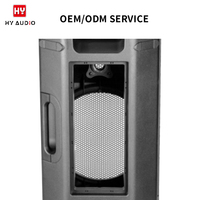 Service OEM/ODM HY AUDIO, boîtes en plastique vides pour enceintes, haute qualité, 12 pouces, 15 pouces, boîte d'enceinte vide
