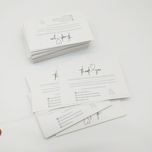 맞춤 인쇄 엽서 감사 로고 최고의 수량. - Product Image 6