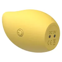 Nuevo producto, de 10 velocidades masaje corporal, vibradores de frutas de punto G, masturbador femenino, Juguetes sexuales, huevo saltador de clítoris, vibrador de Mango