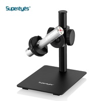 Microscopio Digital USB Portátil Supereyes B011 5MP 2000X, Cámara Industrial Z008 con Soporte, Luz LED Ajustable, Clasificación IP55, Aluminio