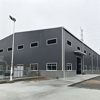 Edificio de Almacenamiento de Acero Personalizado, Estructura de Acero Q345B, Almacén Prefabricado, CE EN 1090 ISO 9001, Directo de Fábrica