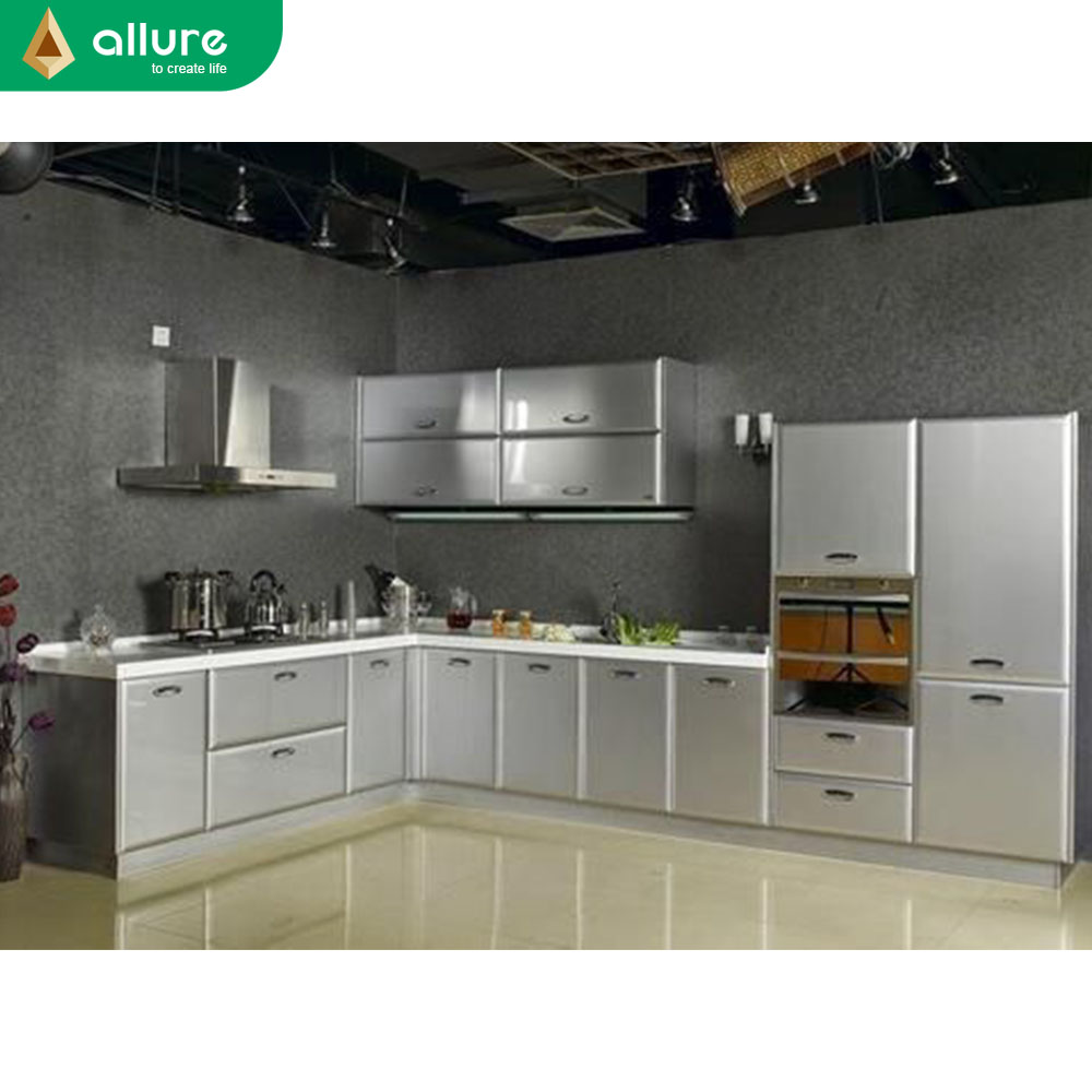 Allure Latest Modern Style Steel Cabinet Kitchen Pull Down Outs Shelf