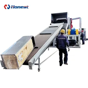 Waste Refrigerator Metal Glass Plastic Crushing Recovery Scrap Refrigerator Recycling Sorting Plant