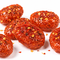 Bonbons piquants OEM saveur tomate Chili Bite Gummy Halal Vente en gros personnalisée Tendance TikTok