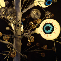 25 LED Schreibtisch Bonsai Tree Light 50cm Höhe mit 8 verschiedenen Funktionen Künstlicher Raumst änder Fairy Eyeball LED Light Tree