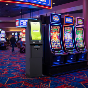 Kiosco de Pago Autoservicio IDeck con Pantalla Táctil y Dispensador de Efectivo para Estaciones de Lotería, 1 Año de Garantía, Soporte en Inglés - Product Image 3