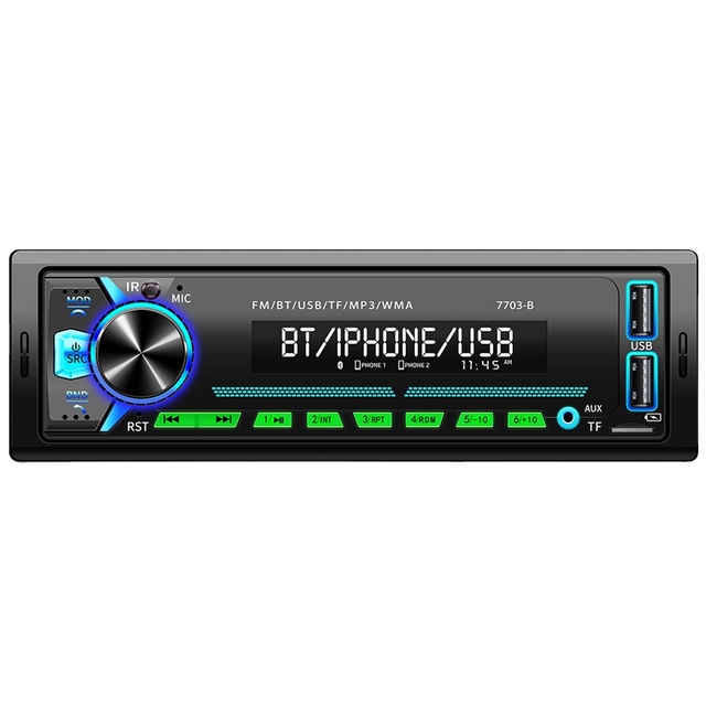 Professional Factory Universal 1 Din USB/FM/BT MP3 Multimedia Stereo Player Single Din Car MP3 Player