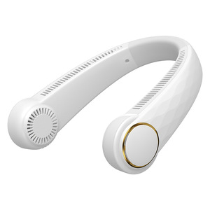 พัดลมคล้องคอ F15 แบบพกพา USB ชาร์จใหม่ได้ มอเตอร์ไร้แปรงถ่าน ระบบทำความเย็น 360 องศา สำหรับนักเรียนที่ใช้งานกลางแจ้ง - Product Image 3