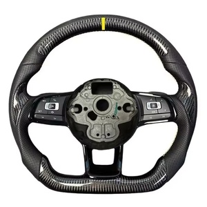Volante de Cuero para VW Factory Carbon T6 Scirocco Jetta Mk6 Mk7 Golf <span class=keywords><strong>Polo</strong></span>, Venta al por Mayor, <span class=keywords><strong>gti</strong></span> - Product Image 4