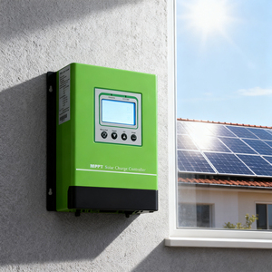 Sistema de Paneles Solares Híbridos con Controlador de Carga MPPT de 100A para el Hogar ZLWMC-O-001, Controlador Solar para Bomba de Agua Solar Industrial - Product Image 1